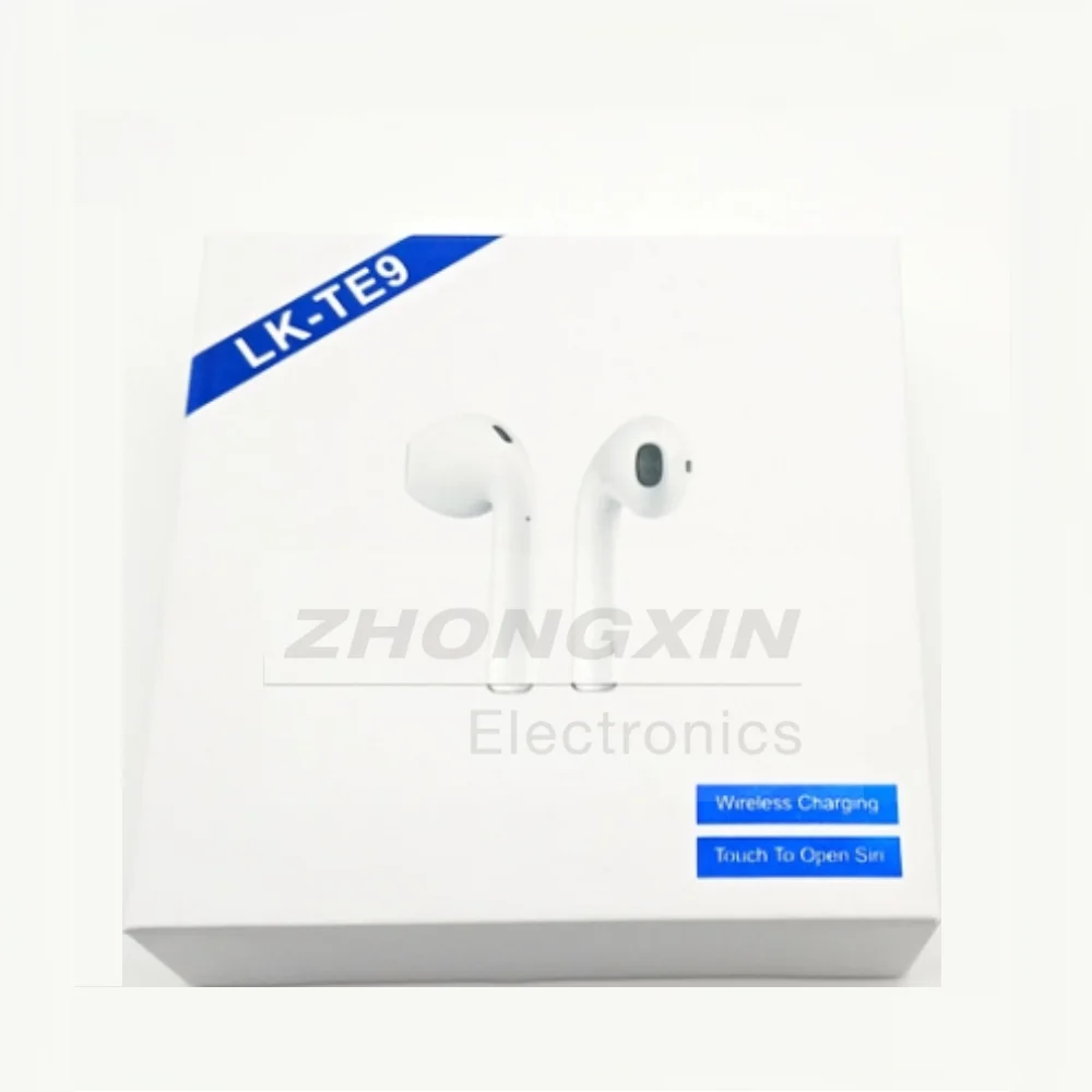 High Quality Lk-te9 Mini Wireless Earphone With Charging Case 2019 Double Calling Siri Earphone - ANKUX.COM