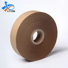 Custom logo printed heat resistant adhesive self adhesive kraft paper tape