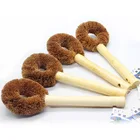 Cleaning Bowl Brush With Wooden Handle For Kitchen