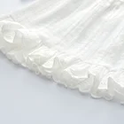 ABCKIDS Hot Summer New Brand Boutique White Top + Denim Pant 2 PCS Baby Toddler Children Girl Clothes Set