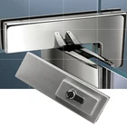 S-060 stainless steel 304 glass door lock patch fitting