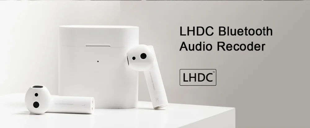 Original Xiao mi Air 2 TWS Bluetooth Headset Earphone Comfy Wear LHDC/AAC HD 14.2mm Dynamic Dual Mic ENC Auto Pause Tap Control - ANKUX.COM