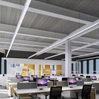Low power surface mounted hanging 18w 25w 36w 45w dimmable linear led light