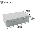 DAW196 400*260*110mm aluminum die cast enclosure/metal junction box