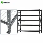 Super Large Shelving Bays Unit Heavy Duty 5Tier Shelf Shop Display Steel Racking