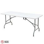 One-Stop Service Wholesale High Quality 180CM Catering Outdoor Plastic Folding Rectangular Table