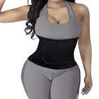 Women Latex Corset Trimmer Slimmer Belt Body Shaper Sweat Waist Trainer Belt for Weight Loss