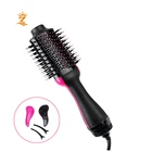 OEM factory Dropshipping hot air brush 360 rotating 3 in 1 one step hair styler brush