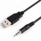 Hot sale High quality USB A/M male to 3.5mm Male audio cable