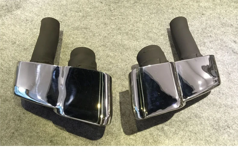 Delicate Muffler Exhaust Pipe System And Tips For Maserati V6 Change To V8 With Valves