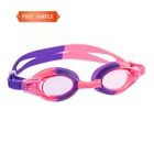 New design children swimming safety goggles double lens