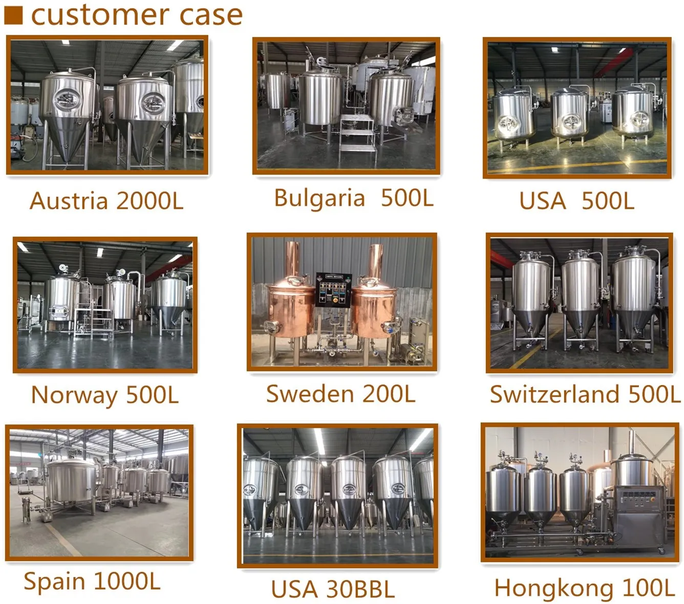 Stainless Steel 500L 1000L 2000L Craft Beer Brewing Equipment Kombucha Fermenter