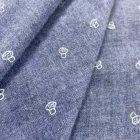 WOVEN FABRIC 100%cotton Reactive Yarn Dyed Poplin Men Shirts Woven Fabric