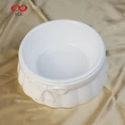 Health and environmental protection Bone China pet food basin pet dog ceramic bowl