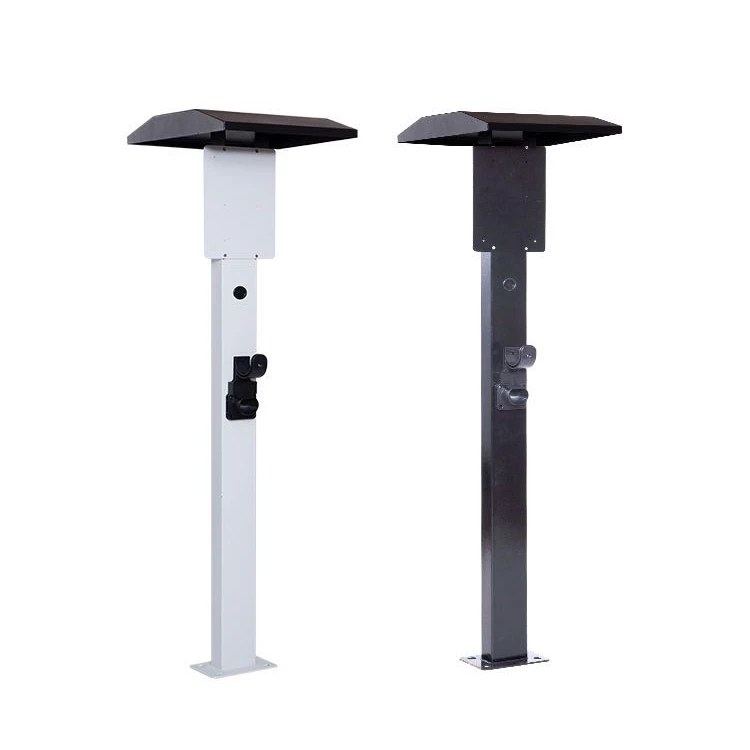 Level Ev Charger Pedestals Anti Corrosion Heavy Duty Aluminum Ped