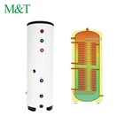 200l split pressurized 3 kw electrical heating boiler solar hot water copper tank