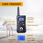 No shock safe collar waterproof LED blinds dog training collar pet training products new