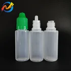 squeeze dropper plastic childproof eliquid eye drop bottle 15ml