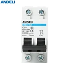 ANDELI mcb DZ47-63 2P smart circuit breakers