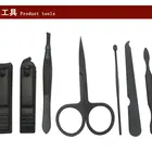 Manicure 7 Piece Manicure Set Mens 7 Piece Business Stainless Steel Manicure Set