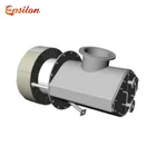 Ultra efficient epsilon flameless direct flame ceramic tile infrared infrared fireplace gas burner parts wok