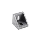 310.02/370.02 Nonstandard dull polished 30*30 slotted angle bracket corner with cap