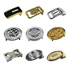 Metal Custom Belt Buckle with Logo Brand Name Letter