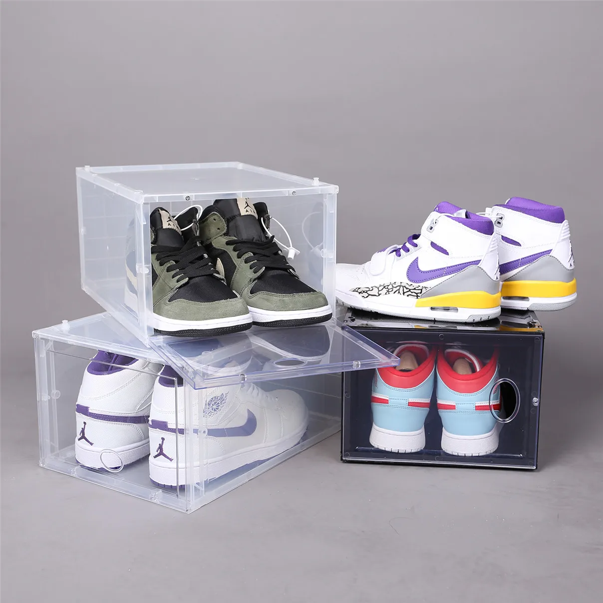 drop door shoe box