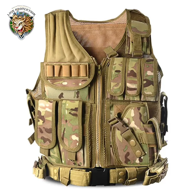 Tactical Vest Military Adventure Combat Bullet Proof Vest Military Safety Vest