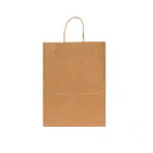 Custom Promotional Kraft Paper Shopping Bag For Clothing/Gift/Food/Packaging