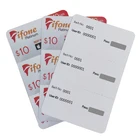manufacture paper recharge scratch phone pin card 5in1,4in1,3in1,2in1 pin card