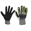Cheap durable safety work guantes de cut 5 high impact cut resistant hand gloves