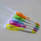 Quality Laser Plastic Led Light Up Pen Glow Logo Pen for Promotion