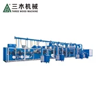 Full servo automatic waist band elastic tape new type lady sanitary napkin pad packaging machine
