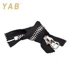 Zippers 10 Metal Zipper YAB Wholesale Closed-End Single Way #10 Metal Zippers For Handbags