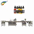 HOT SALE automatic 60ml cbd oil filling capping labeling machine