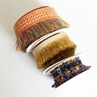 Metallic Fringe Tassel Scalloped Gold Tassel Fringes Metallic Fringe Tassel