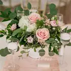 Acrylic Table Wood Base Acrylic Table Wedding Sign Holder For Sheetsign Holders