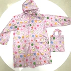 Cute Pattern Printing Children'S Raincoat Waterproof For Kids