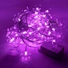 Outdoor extendable warm white pure white multi color LED Christmas blossom fairy lights for commercial holiday displays