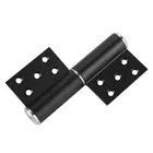 Space Aluminum & Stainless Steel Hydraulic Automatic Soft door hinge 5 Inch Q-type closer for wooden Door