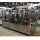 Full Automatic 3 In 1 Bottling Liquid Filling And Sealing Capping And Labeling Machine
