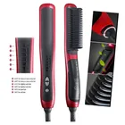 Quick Heater Ionic Straight Hair Comb MEN BEARD Quick Straightener Hair Beard Comb for beauty