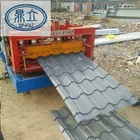 New type high speed steel glazed tile roll forming making machine china
