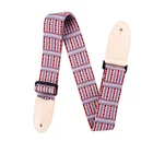 Cheerhas Goold Looking Soft Custom Guitar Strap unique pattern cotton guitar strap Electric Guitar