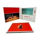7 inch Lcd Screen Wedding Invitation Card Video Graphics Brochures