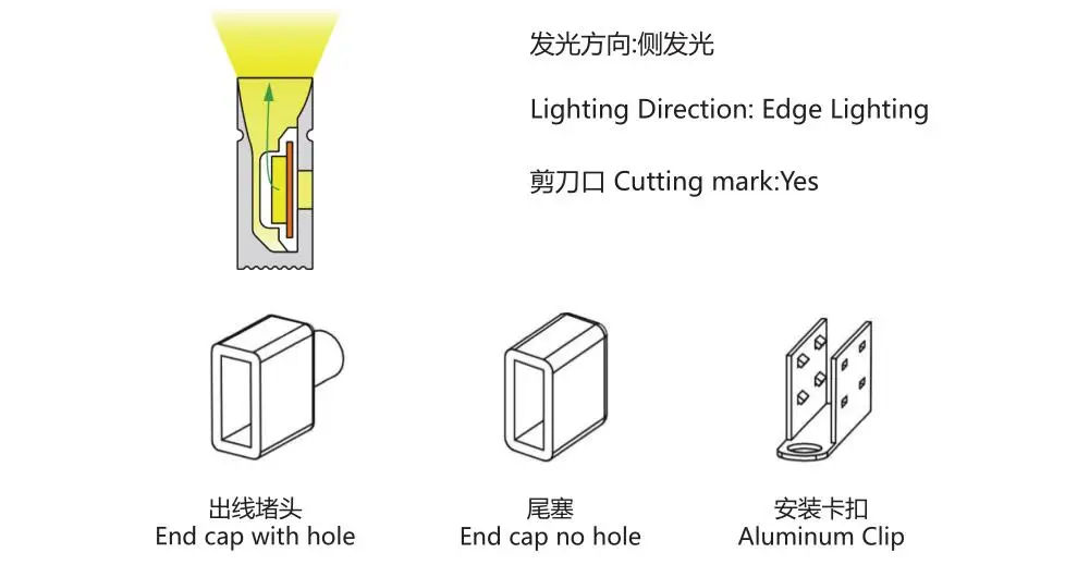 Size:04mm*10mm/3m/roll neon type addressable 90LEDs/m DC5V SK6812-2427led pixel strip,waterproof in frosted silicon neon tube