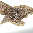 wholesale korean pashmina necklace jacquard silk scarf twill headband