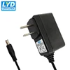 UL certification 12v 0.5a US plug wall plug power adapter