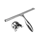 FREE SAMPLE Wholesale Household Cleaning Tools Window Squeegee Shower Water Squeegee with Metal Hook